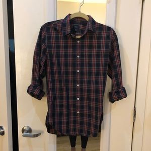 J. Crew plaid button down